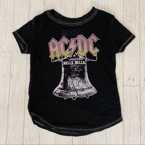 ⚡️AC/DC Rock n Roll Toddler Band Tee T-Shirt⚡️